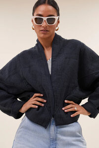 by-bar flora jacket midnight 