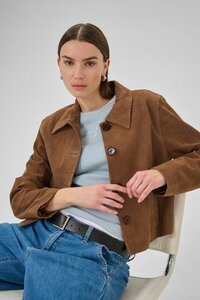 My Essential Wardrobe - Petra MW Suede Jacket 