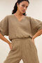 by-bar mabel lurex blouse gold