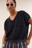 by-bar tyler slub top jet black_