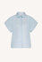 Pixie chambray blouse light blue _