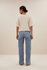 by-bar neva slub top almond _